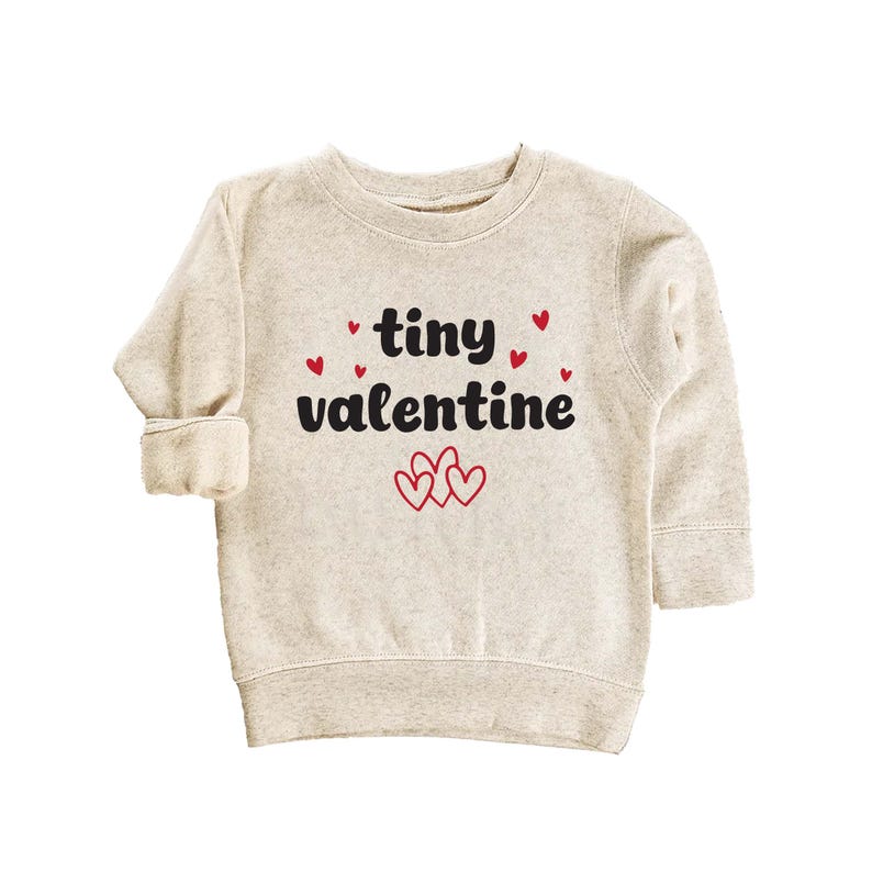 Tiny Valentine Baby Bodysuit, Adorable Valentine's Outfit for Boys and Girls