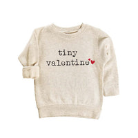 Tiny Valentine Baby Sweatshirt, Adorable Valentine's Outfit for Boys and Girls