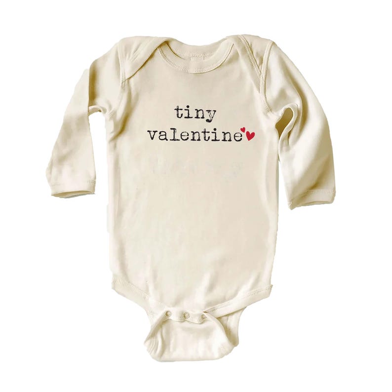 Tiny Valentine Baby Sweatshirt, Adorable Valentine's Outfit for Boys and Girls