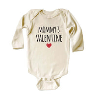 Mommy's Valentine Baby Sweatshirt, Adorable Valentine's Outfit for Boys and Girls