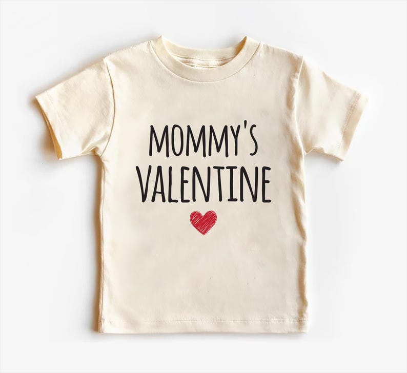 Mommy's Valentine Baby Sweatshirt, Adorable Valentine's Outfit for Boys and Girls