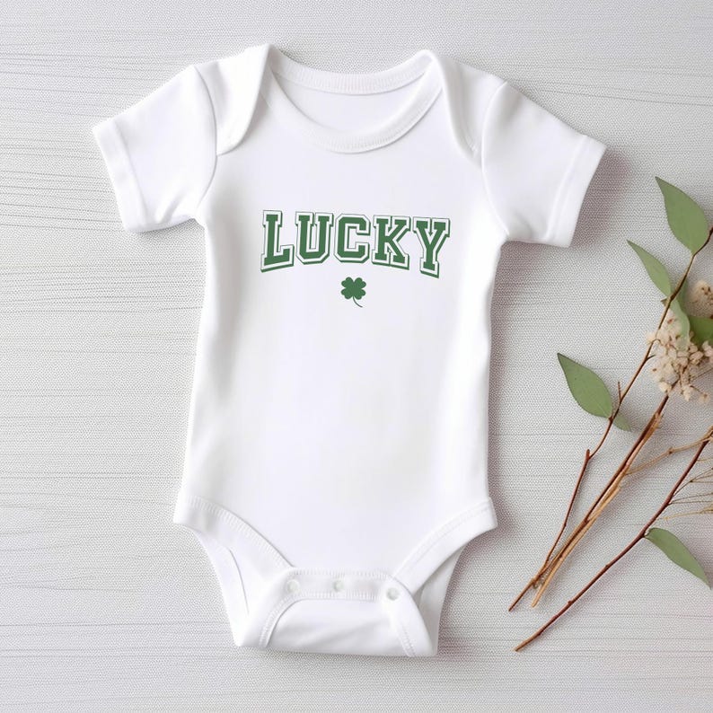 Lucky Baby Baby Sweatshirt, St. Patrick's Day Baby Outfit