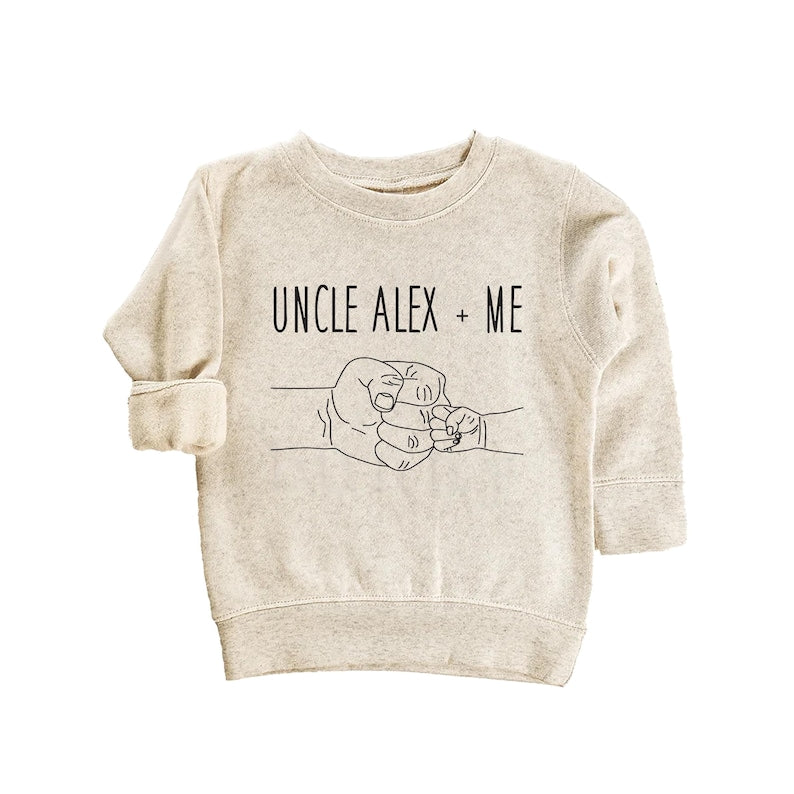 Custom Uncle + Me Baby Shirt, Adorable Gift for Nephew | Niece