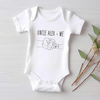 Custom Uncle + Me Baby Shirt, Adorable Gift for Nephew | Niece