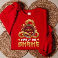 Year of the Snake Sweatshirt, 2025 Chinese New Year Sweatshirt