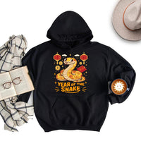 Year of the Snake Hoodie, 2025 Chinese New Year Hoodie