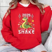 Year of the Snake Hoodie, 2025 Chinese New Year Hoodie