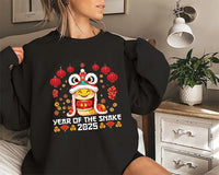 Year of the Snake Sweatshirt, 2025 Chinese New Year Sweatshirt