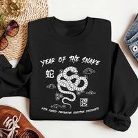 Year of the Snake Sweatshirt, 2025 Chinese New Year Sweatshirt