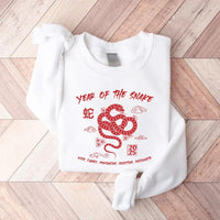 Year of the Snake Sweatshirt, 2025 Chinese New Year Sweatshirt