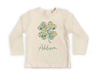 Personalized St Patrick's Day Baby Sweatshirt, Adorable Irish Outfit