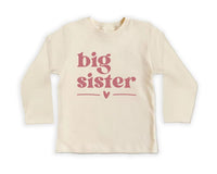 Big Sister Baby Sweatshirt, Adorable Big Sister Gift for Girls, Pregnancy Announcement Pullover