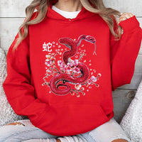 Year of the Snake Hoodie, 2025 Chinese New Year Hoodie