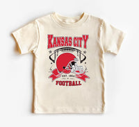 Kansas City Football Baby Sweatshirt, Classic Sunday Football Apparel