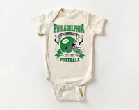 Philadelphia Football Baby Shirt, Classic Sunday Football Apparel