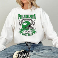 Philadelphia Football Vintage Sweatshirt, Classic Football Sweatshirt