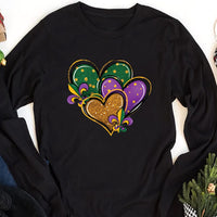 Happy Mardi Gras Long Sleeve Shirt, Mardi Gras Day Shirt