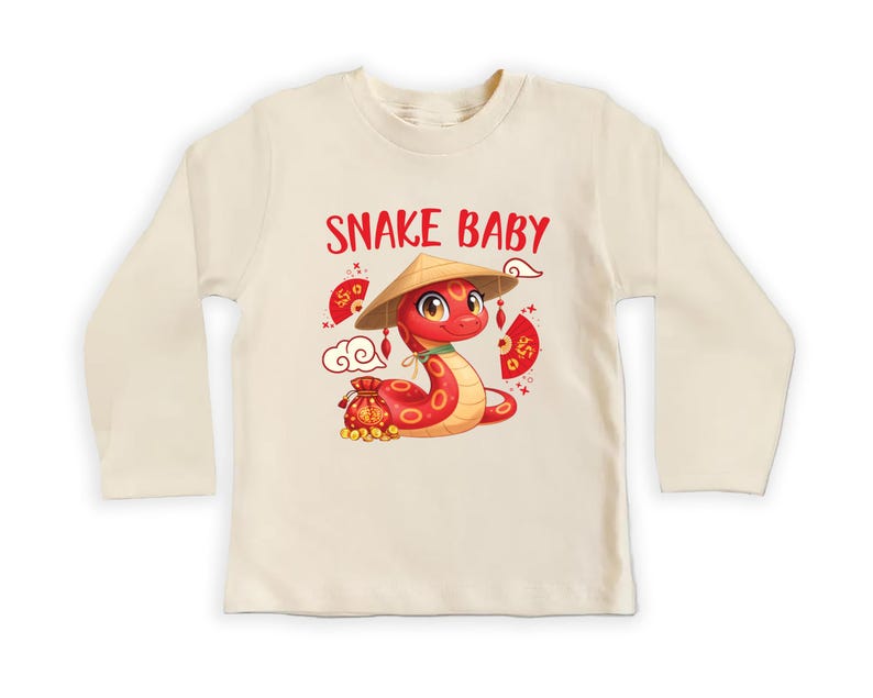 Happy New Year of The Snake Baby Shirt