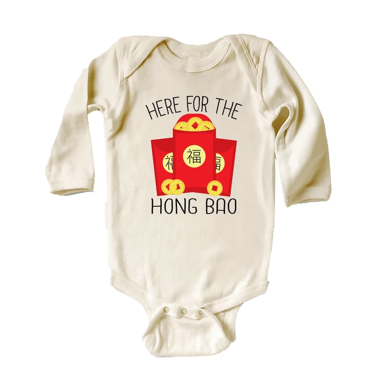 Here for the Hong Bao Baby Bodysuit, Chinese New Year Kids Outfit