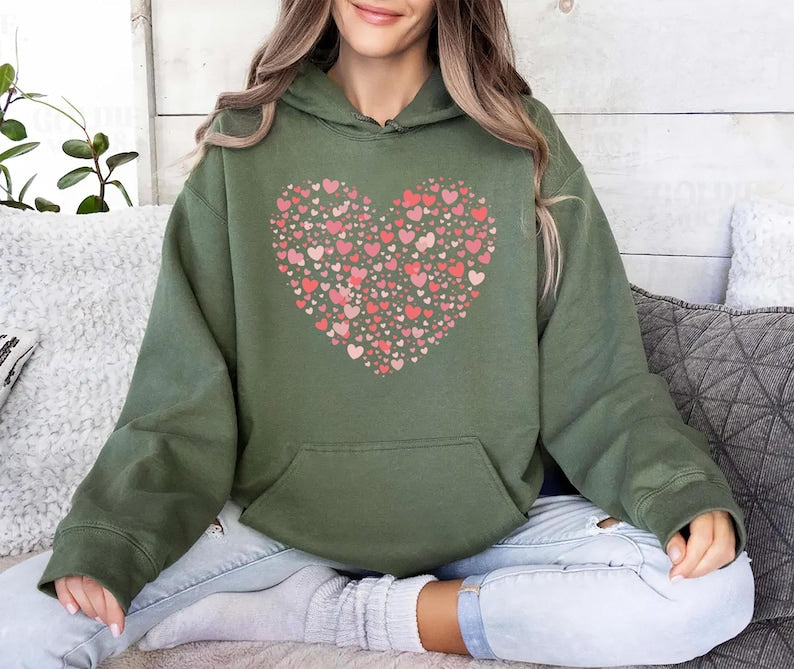 Valentine's Day Hoodie for Women