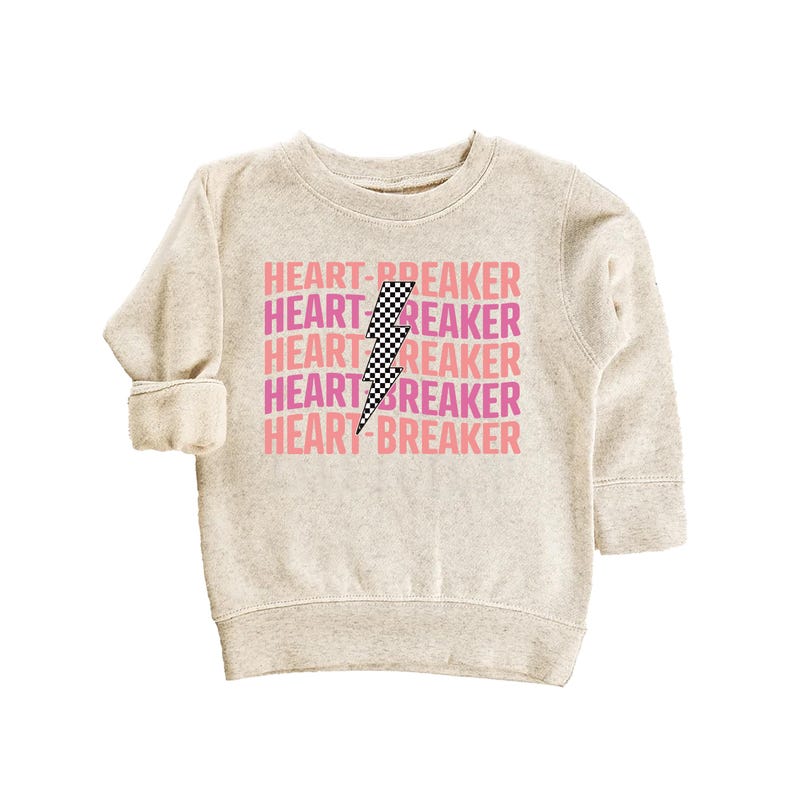 Heart Breaker Baby Shirt, Valentine's Day Kids Outfit