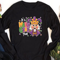 Mardi Gras Nutcracker Long Sleeve Shirt, Louisiana Festival Shirt