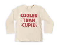 Cooler Than Cupid Baby Shirt, Cute Valentine Day Kids Outfit