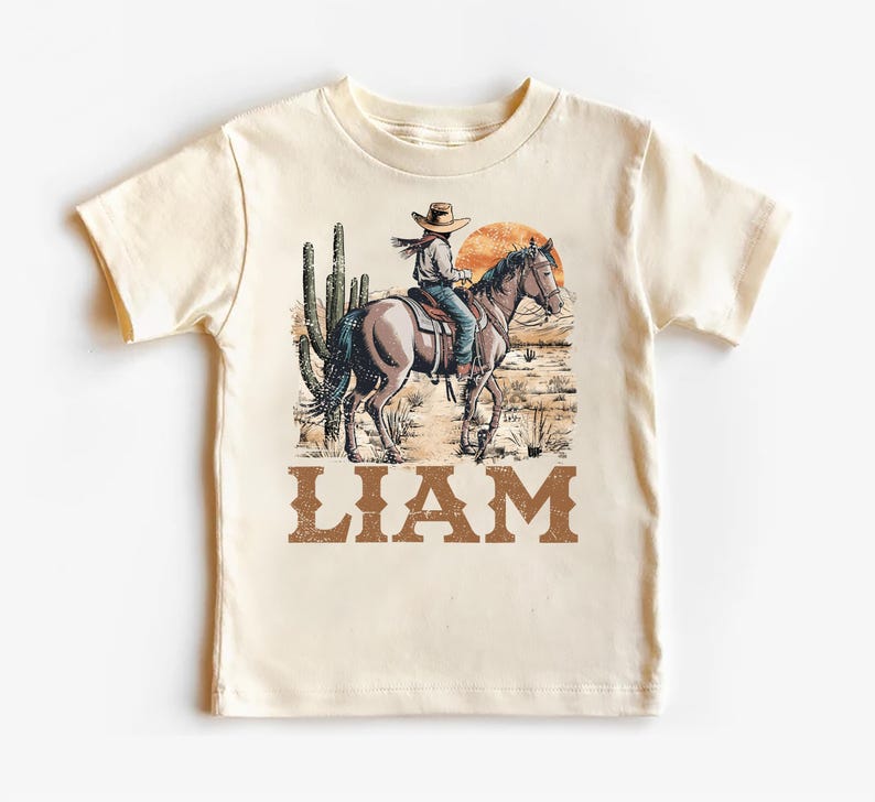 Personalized Cowboy Baby Sweatshirt, Western Baby Outfit