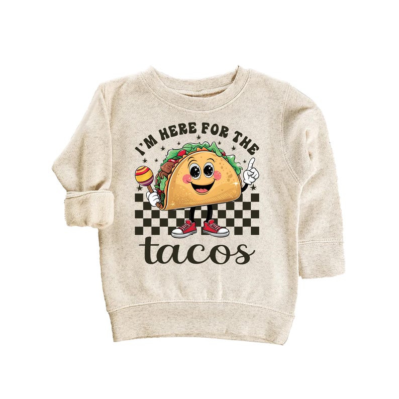 I'm Here For The Tacos Baby Bodysuit, Cinco De Mayo Baby Outfit