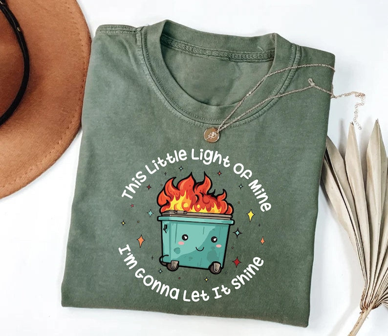 This Little Light of Mine I'm Gonna Let It Shine Short Sleeve T-Shirt