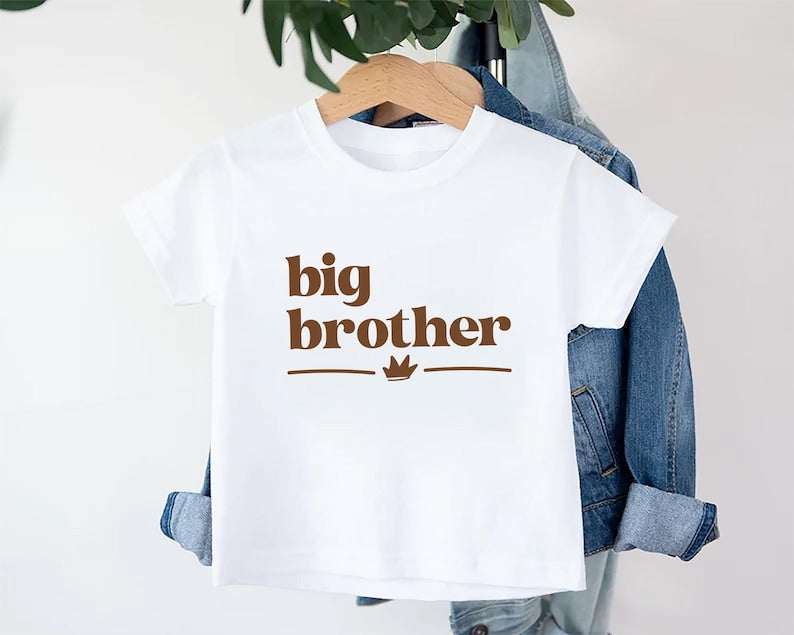 Big Brother Baby Sweatshirt, Pregnancy Announcement Outfit for Boys