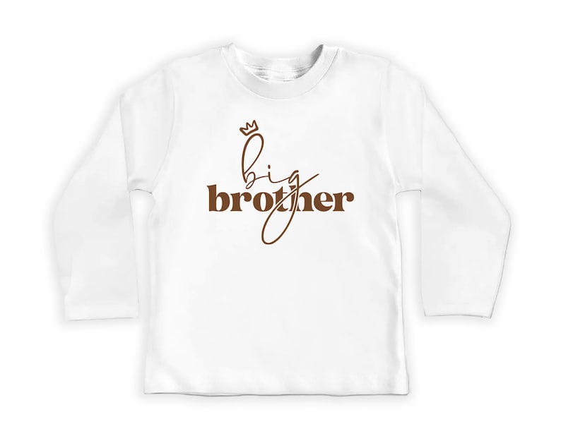 Big Brother Baby Bodysuit, Pregnancy Announcement Outfit for Boys