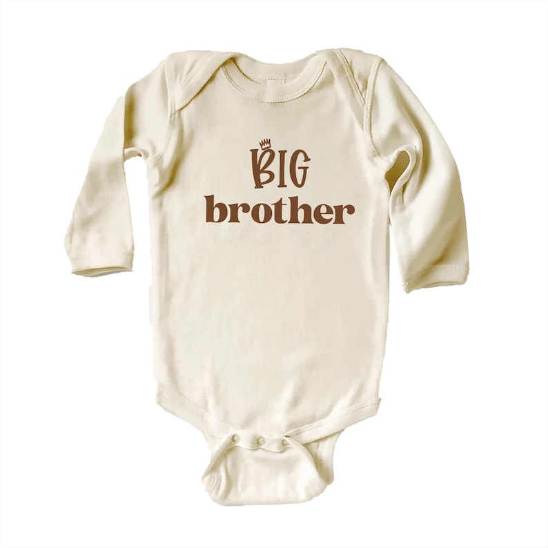 Big Brother Baby Sweatshirt, Pregnancy Announcement Outfit for Boys