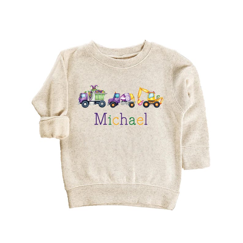 Construction Parade Baby Shirt, Mardi Gras Parade Shirt for Kids