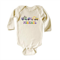 Construction Parade Baby Shirt, Mardi Gras Parade Shirt for Kids