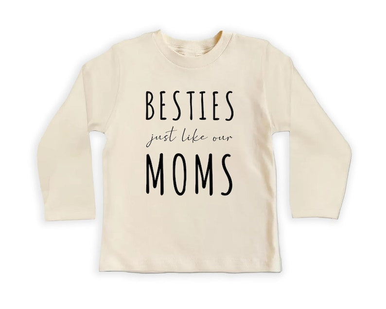 Cute Besties Baby Shirt, Adorable Newborn Baby Gift