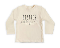 Cute Besties Baby Sweatshirt, Adorable Newborn Baby Gift