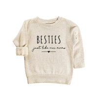 Cute Besties Baby Sweatshirt, Adorable Newborn Baby Gift