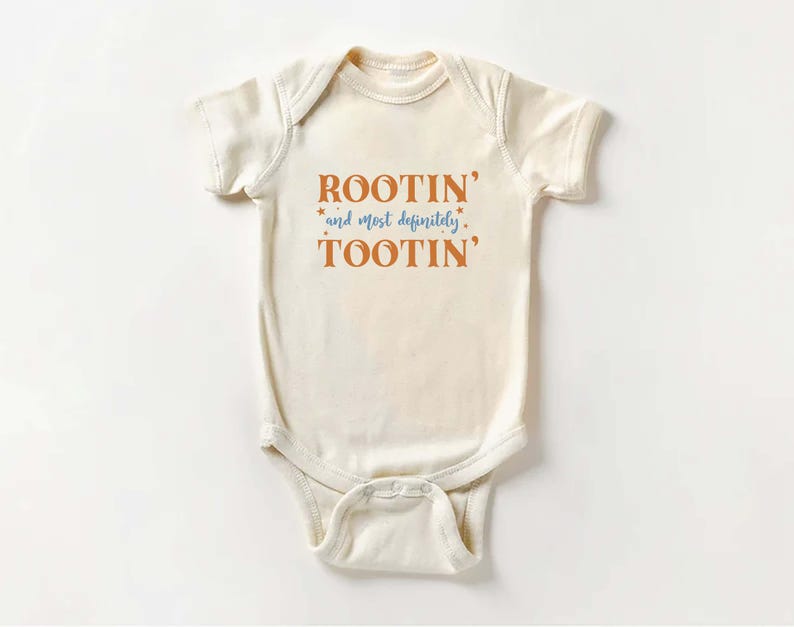 Rootin' and Tootin' Baby Shirt, Funny Baby Shower Gift Idea