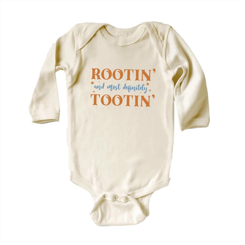 Rootin' and Tootin' Baby Bodysuit, Funny Baby Shower Gift Idea