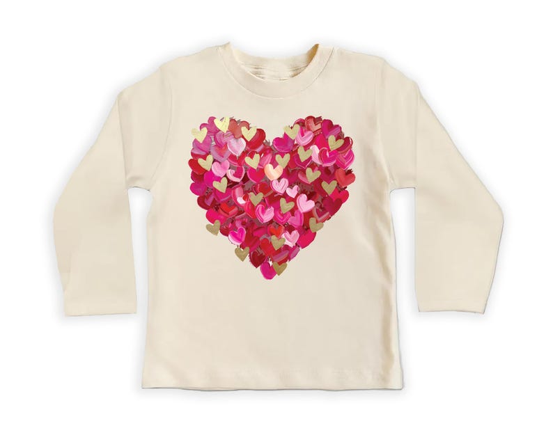 Valentine’s Day Baby Shirt, Girls Valentines Day Outfit