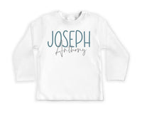 Personalized Baby Shirt, Adorable Custom Gift for Boys