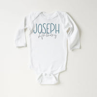 Personalized Baby Shirt, Adorable Custom Gift for Boys