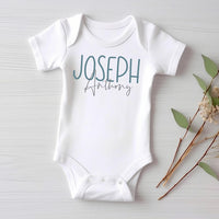 Personalized Baby Shirt, Adorable Custom Gift for Boys