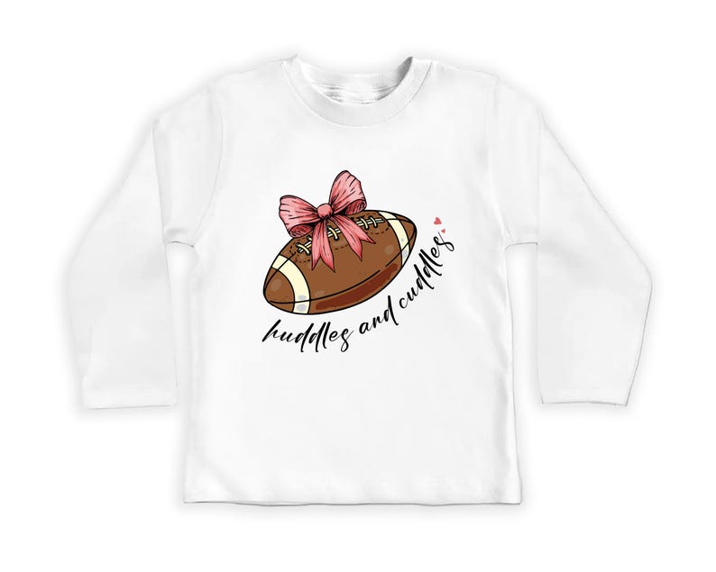 Huddles & Cuddles Baby Bodysuit, Cute Toddler Football Outfit