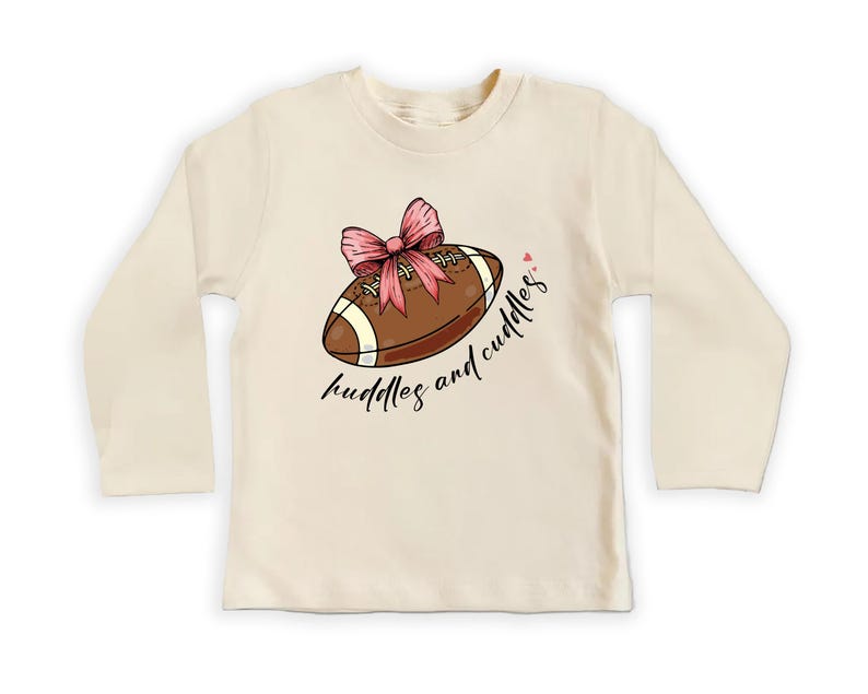 Huddles & Cuddles Baby Bodysuit, Cute Toddler Football Outfit