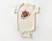 Huddles & Cuddles Baby Bodysuit, Cute Toddler Football Outfit