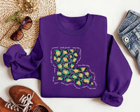 Louisiana Mardi Gras Sweatshirt