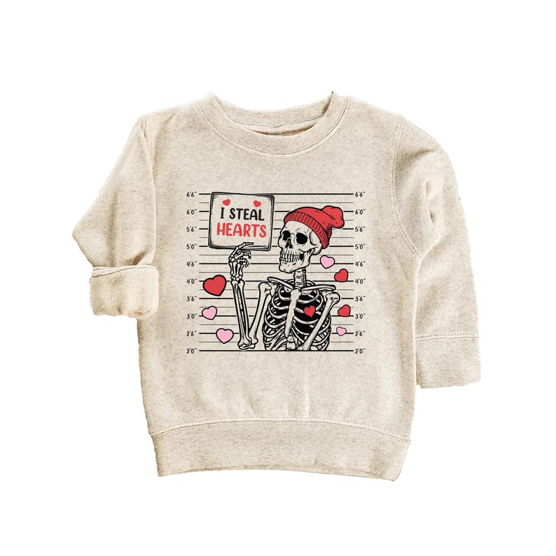 Boys Valentine’s Day Baby Bodysuit, Valentine Outfit for Kids