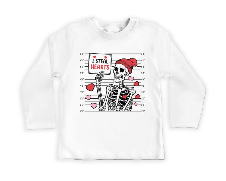 Boys Valentine’s Day Baby Bodysuit, Valentine Outfit for Kids